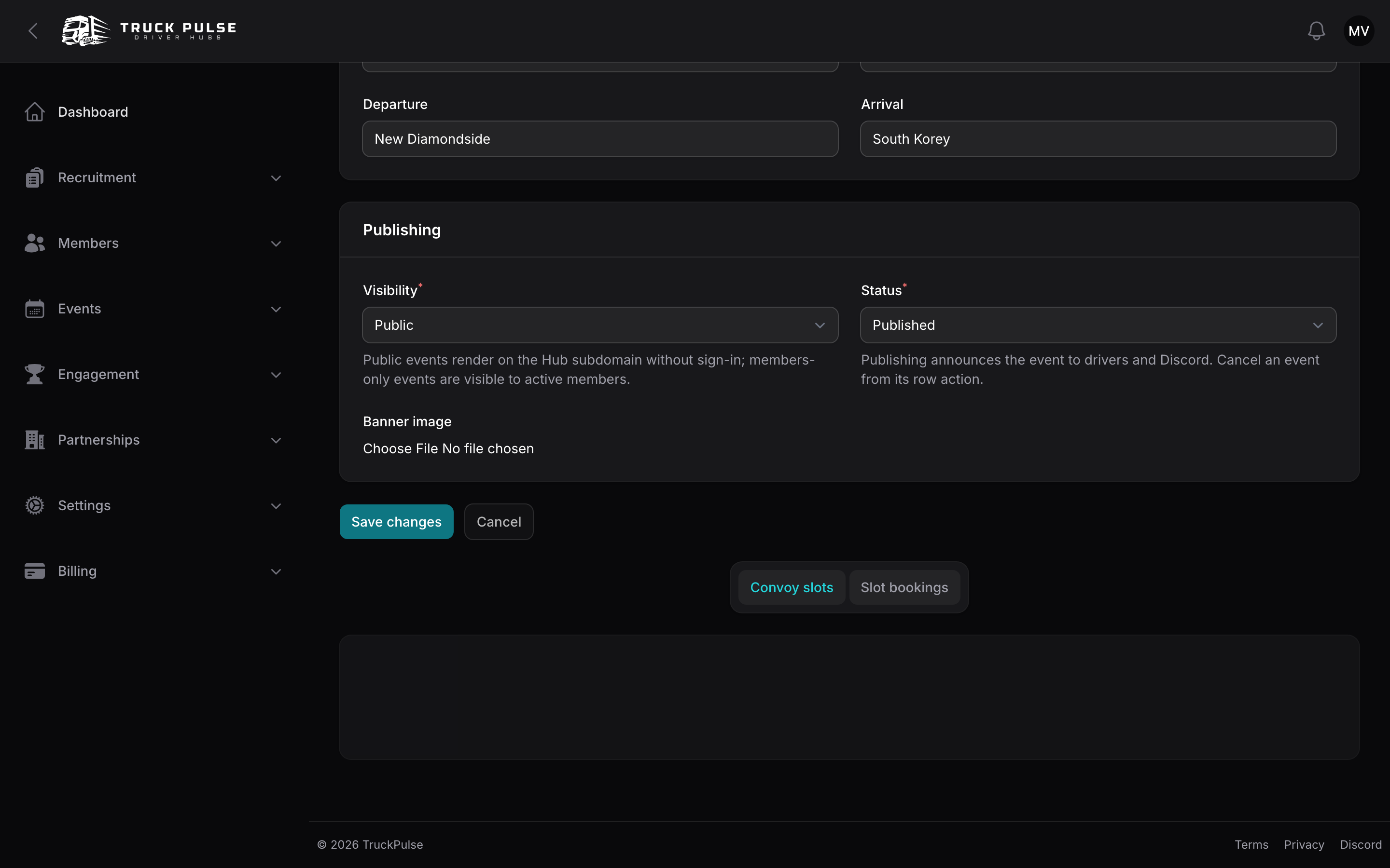 The bookings queue with approve, deny and reassign actions